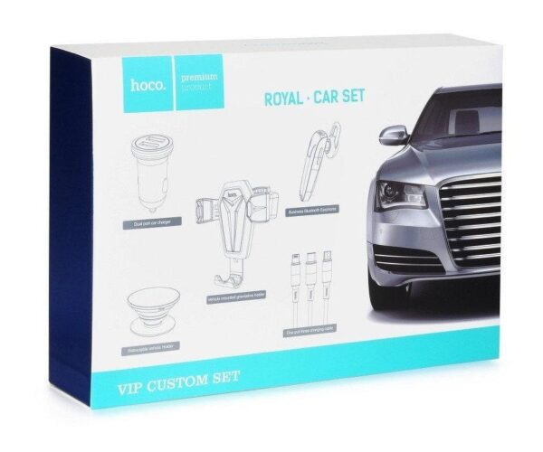 Подарунковий Набір Hoco Royal Car Set 5In1