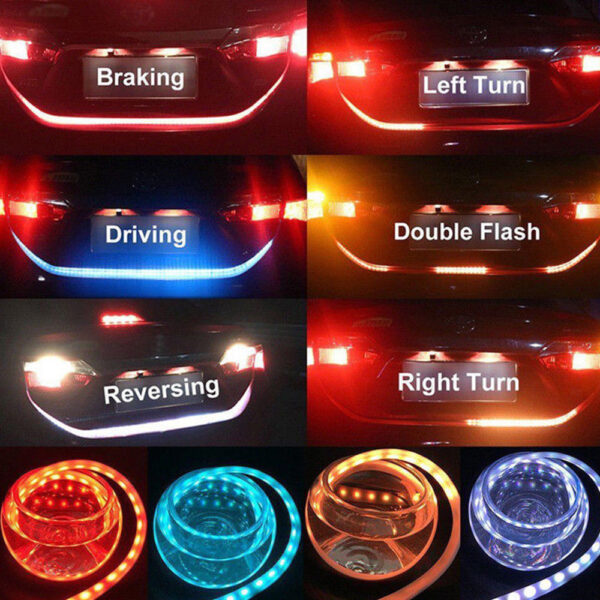 Підсвічування Кришки Багажника The Tail Boxlamp 60 (Синій + Червоний Стоп + Біжить Поворот + Rgb) 120См