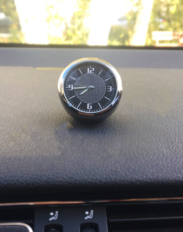 Годинники Хром / Круглі В Автомобіль &Quot;Vehicle Clock&Quot; Toyota