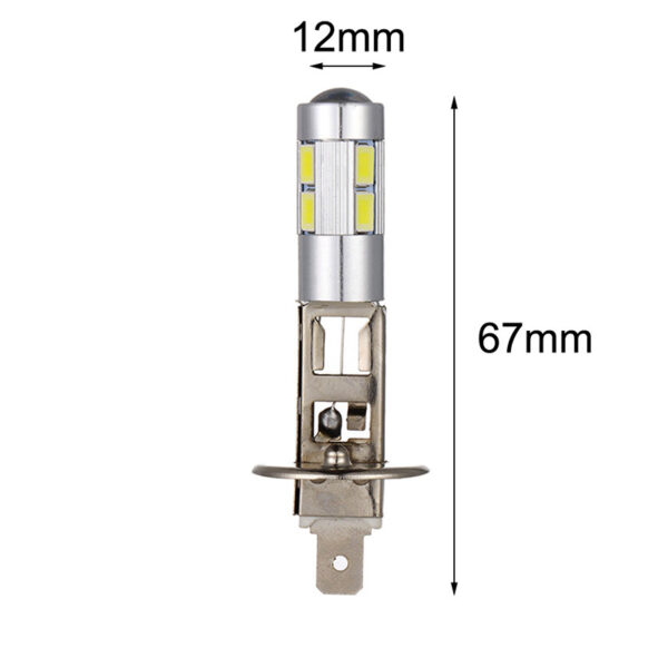 Led H1 Лампи 10 Smd Діодів / 9-16V / 300Lm/ 1Шт