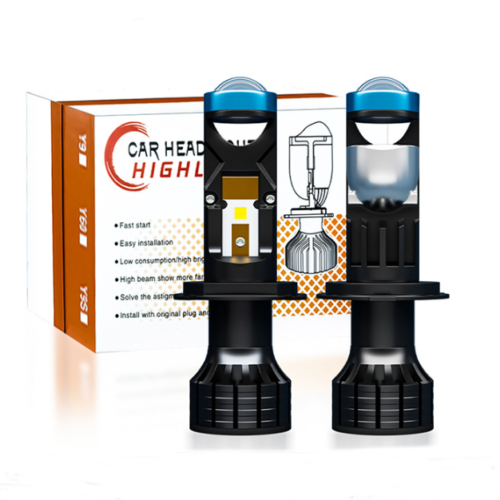 Світлодіодні LED-лампи Bi-Led з лінзою Y70 – H8, H9, H11, 15000 LM 6500 K 9-32В ( к-кт 2шт)