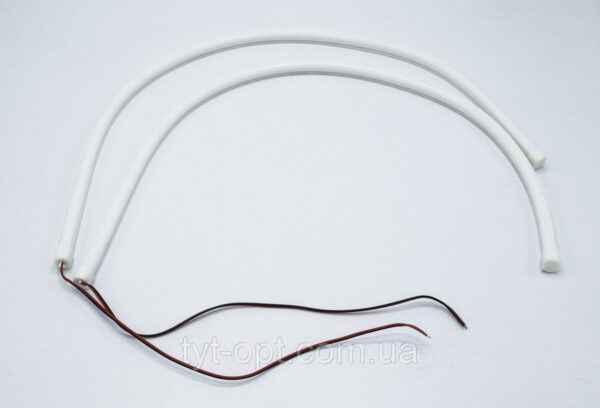 Гнучкий неон в фари "Light guide lamp" / 60см (white) к-кт 2шт - Зображення 4