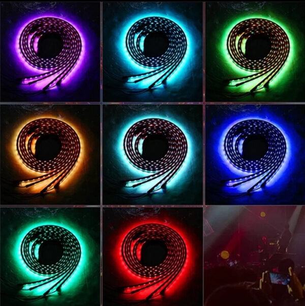 RGB Підсвітка днища APP 125x95cm з управлінням через телефон - Зображення 8