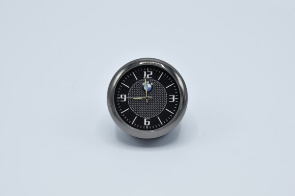 Годинники хром / круглі в автомобіль "Vehicle clock" BMW - Зображення 7