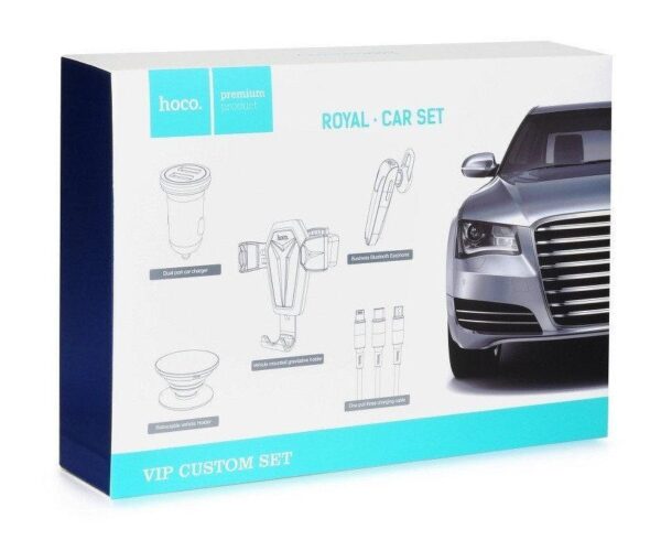 Подарунковий набір Hoco Royal Car Set 5in1 - Зображення 12