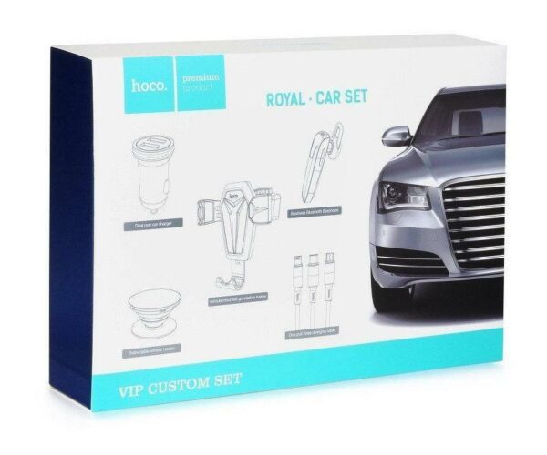 Подарунковий набір Hoco Royal Car Set 5in1 - Зображення 6