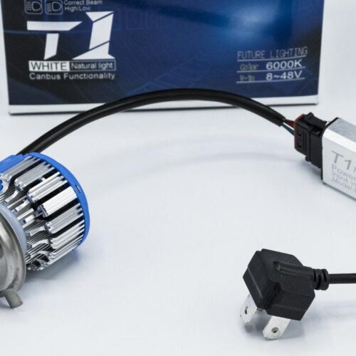 T1-H4 TURBOLED Hi-Low LED лампи головного світла // 2шт (Cooler)