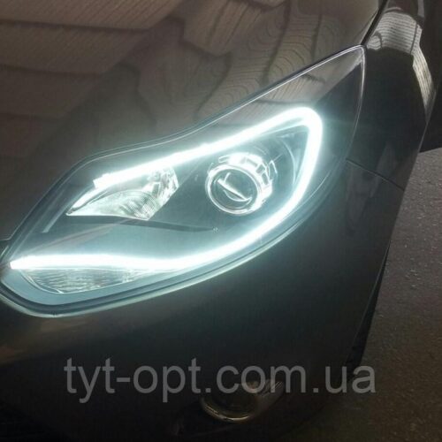 Гнучкий неон в фари “Light guide lamp” / 60см (white) к-кт 2шт