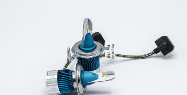Mi2-H4 Hi-Low LED лампи головного світла / 12v / 6000K / 3000Lm / 2шт - Зображення 6