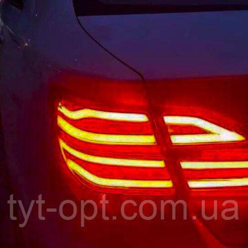 Гнучкий неон в фари “Light guide lamp” / 60см (red) к-кт 2шт
