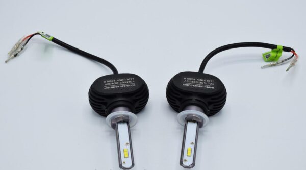 R1-H27 LED лампи головного світла / 9-32v / 4000Lm / 6000K / CanBus / 2шт - Зображення 6