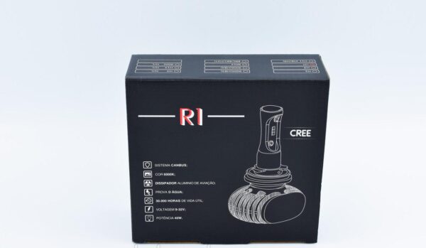 R1-H27 LED лампи головного світла / 9-32v / 4000Lm / 6000K / CanBus / 2шт - Зображення 7