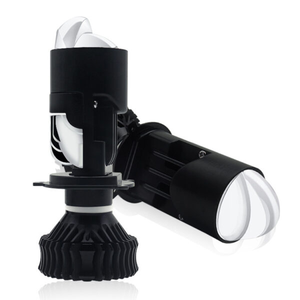 Світлодіодні LED-лампи Bi-Led з лінзою Y9S - H4 (ближній/дальній) 16000 LM 6500 K 9-32В ( к-кт 2шт) - Зображення 6