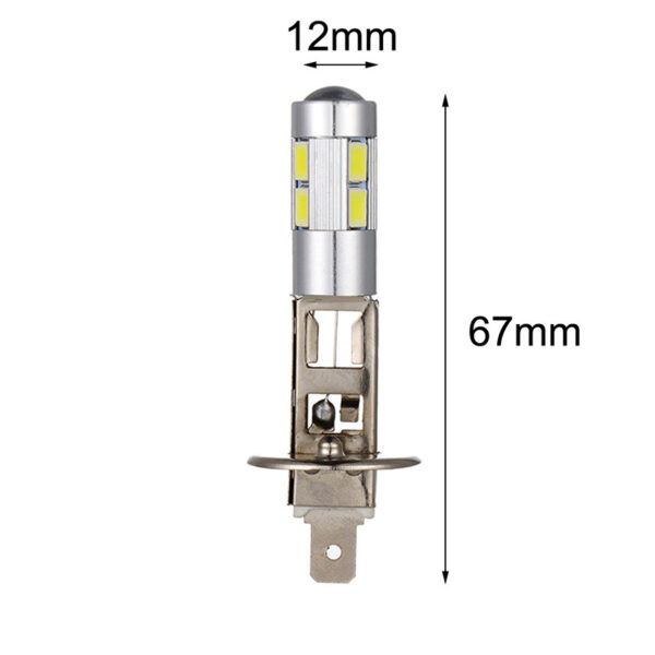 Led H1 лампи 10 SMD діодів / 9-16v / 300Lm/ 1шт - Зображення 5
