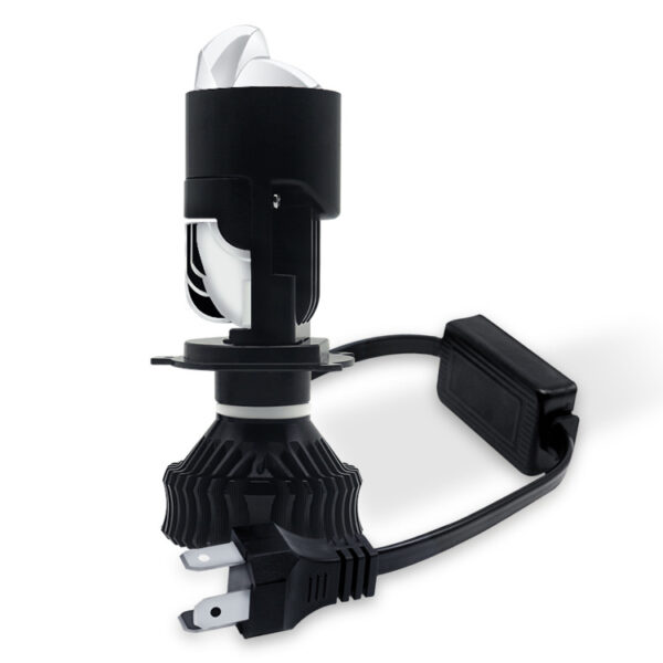 Світлодіодні LED-лампи Bi-Led з лінзою Y9S - H4 (ближній/дальній) 16000 LM 6500 K 9-32В ( к-кт 2шт) - Зображення 4
