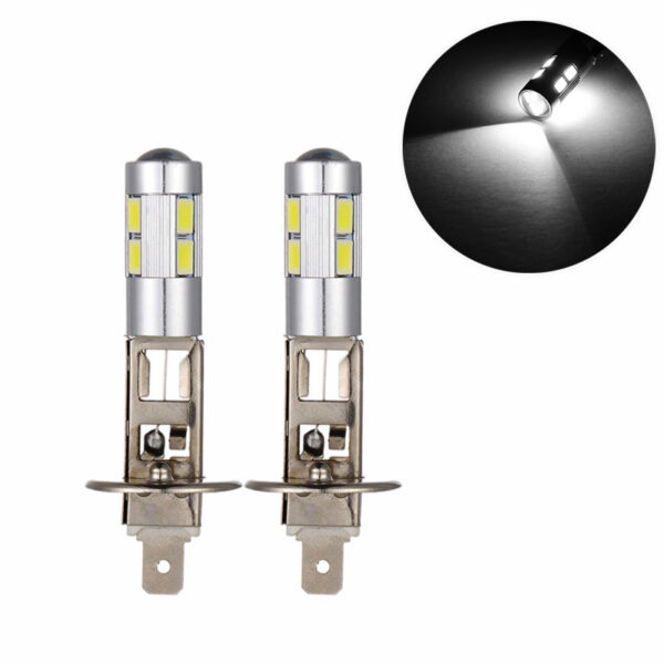 Led H1 лампи 10 SMD діодів / 9-16v / 300Lm/ 1шт - Зображення 4