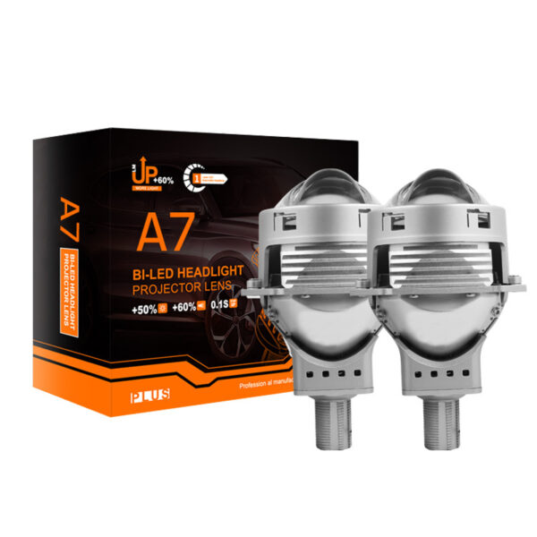 Лінзи Bi-Led світлодіодні  A7-3.0 - (ближній/дальній) 65Вт - Зображення 4