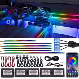 Амбієнт підсвітка салону 18 в 1: Преміум Ambient Light LED для автомобіля