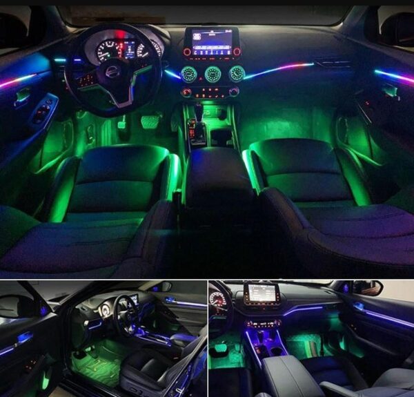 Амбієнт підсвітка салону 18 в 1: Преміум Ambient Light LED для автомобіля - Зображення 3
